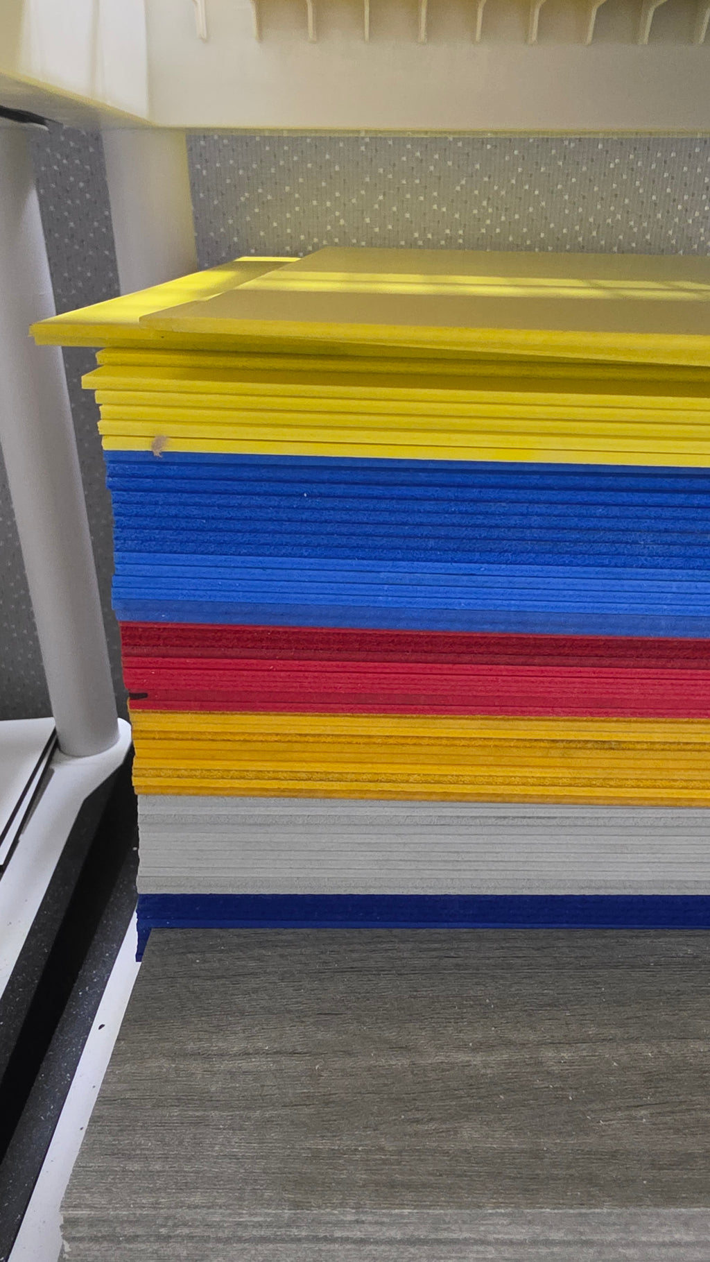 24" x 24" PVC Sheet – Cabinet & Backsplash Utility Board – 6mm / 1/4"