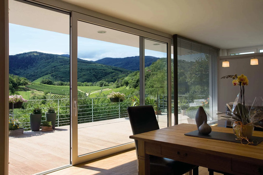 Lift and Slide Patio Door | Kömmerling 88 PVC Sliding Door | 72" x 79.5" | Double Pane Tempered Glass | Made in USA