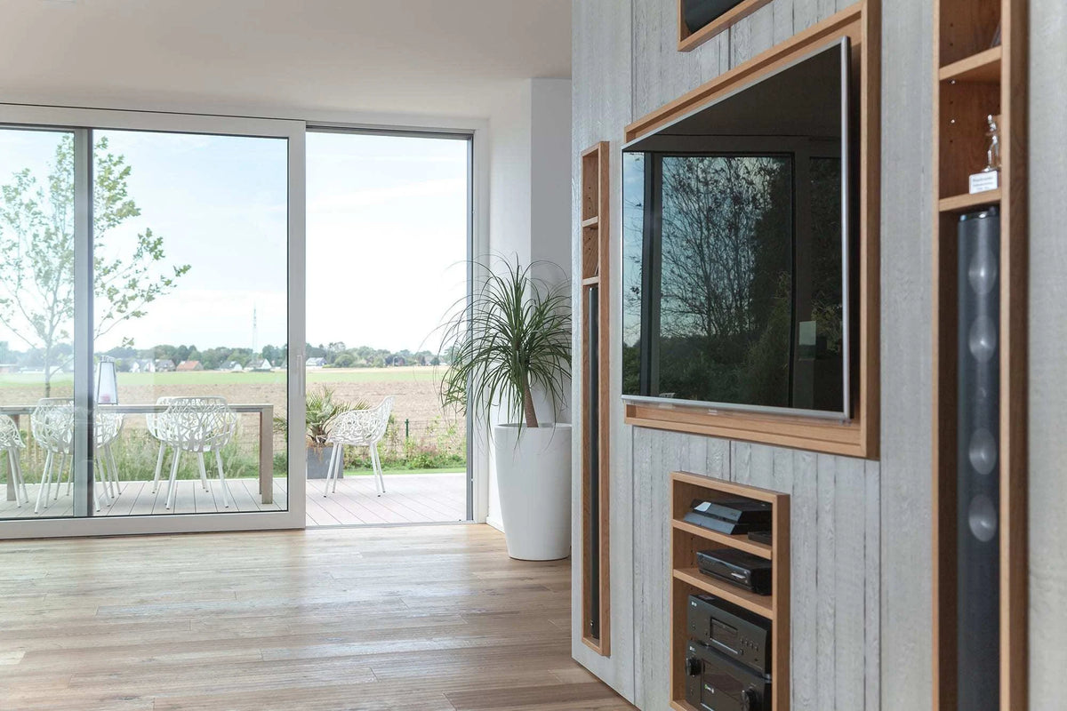 Lift and Slide Patio Door | Kömmerling 88 PVC Sliding Door | 72" x 79.5" | Double Pane Tempered Glass | Made in USA