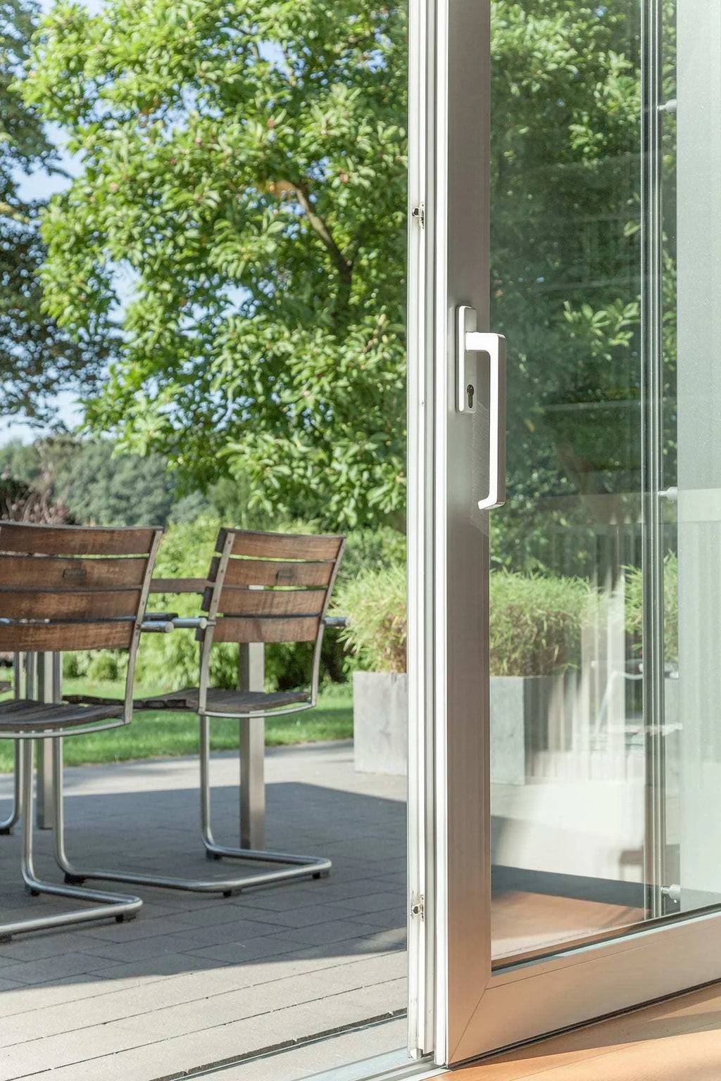Lift and Slide Patio Door | Kömmerling 88 PVC Sliding Door | 72" x 79.5" | Double Pane Tempered Glass | Made in USA